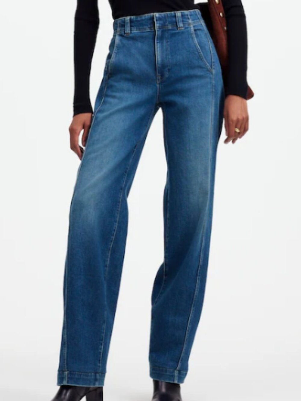 Madewell Tapered Denim Trousers